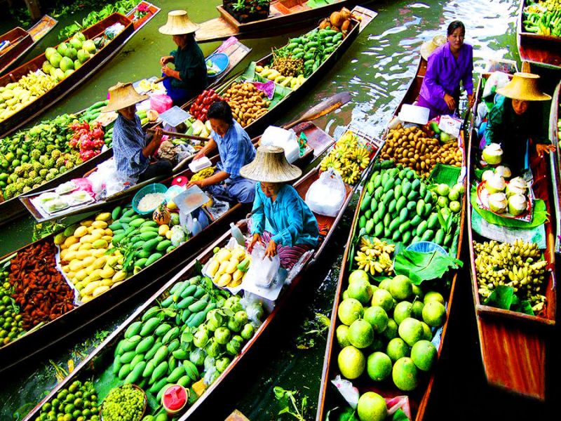 湄南河水上市场